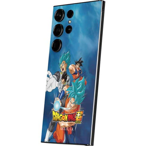 Dragon Ball Super Goku Vegeta Super Ball Galaxy S25 Ultra Skin